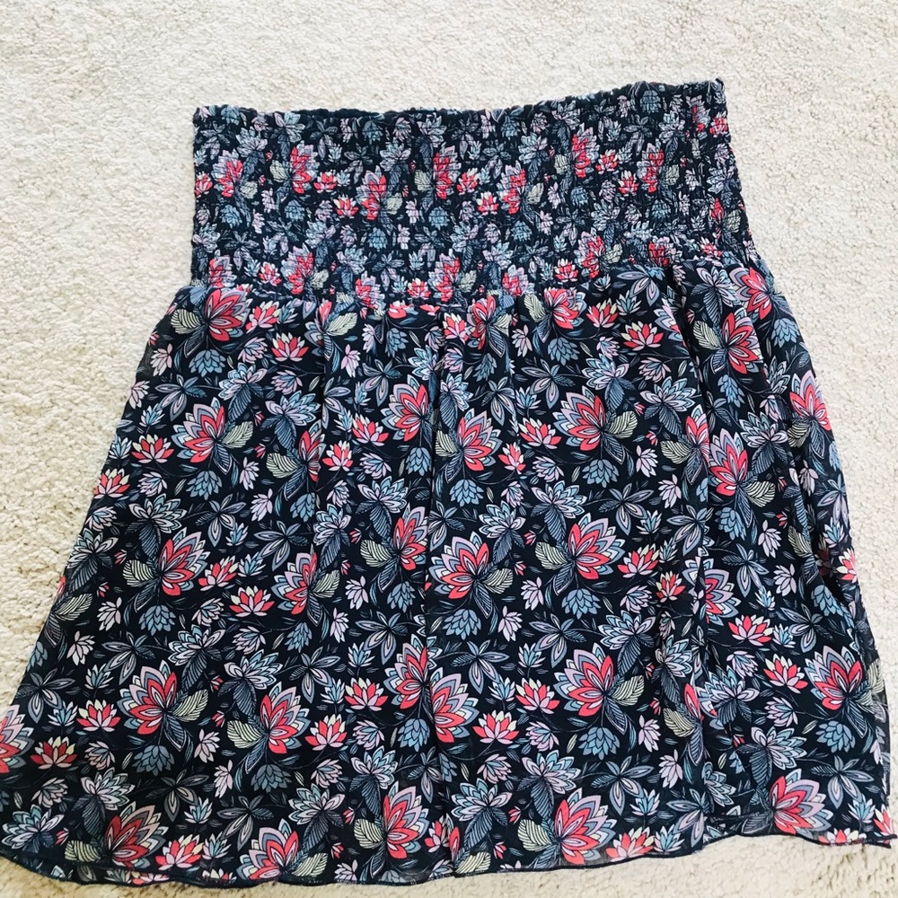 CAbi Floaty Floral Skirt